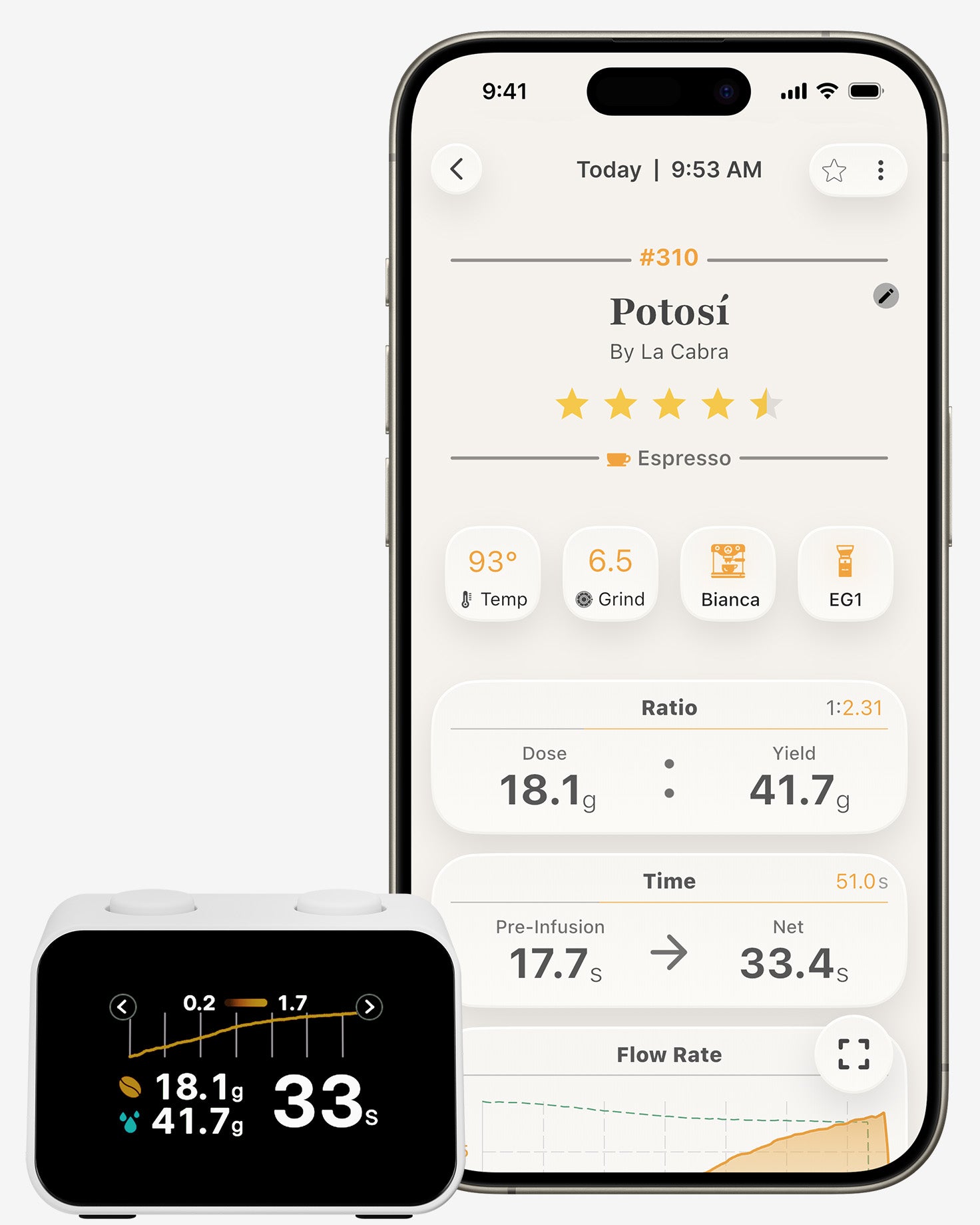 Phone brewing history